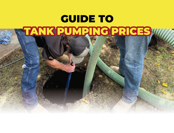 Close-up of a plumber digging to access a septic tank lid, used as the featured image for the "Guide to Tank Pumping Prices" blog post about : How Much Does it Cost to Pump a Septic Tank?