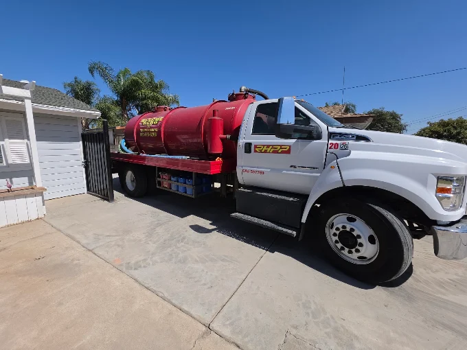 rescue hero plumbing pump branded truck